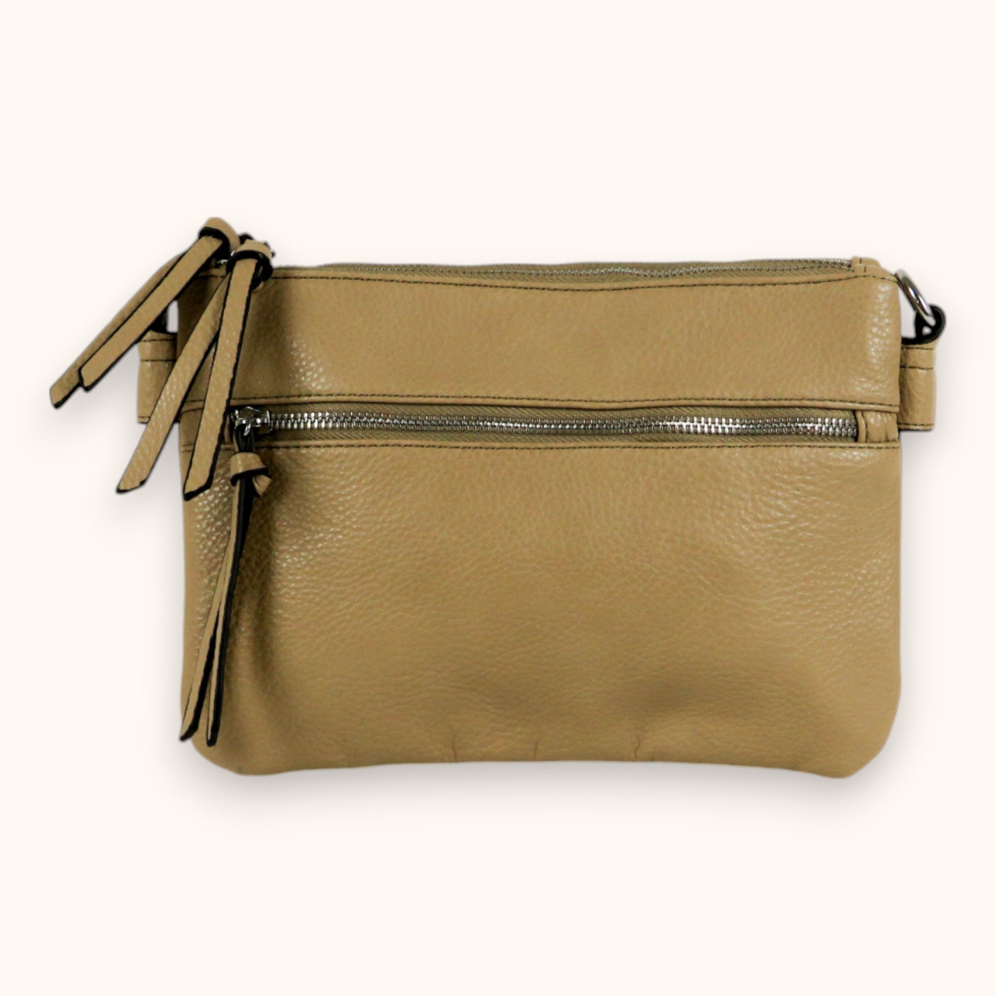 2 ZIP TAUPE